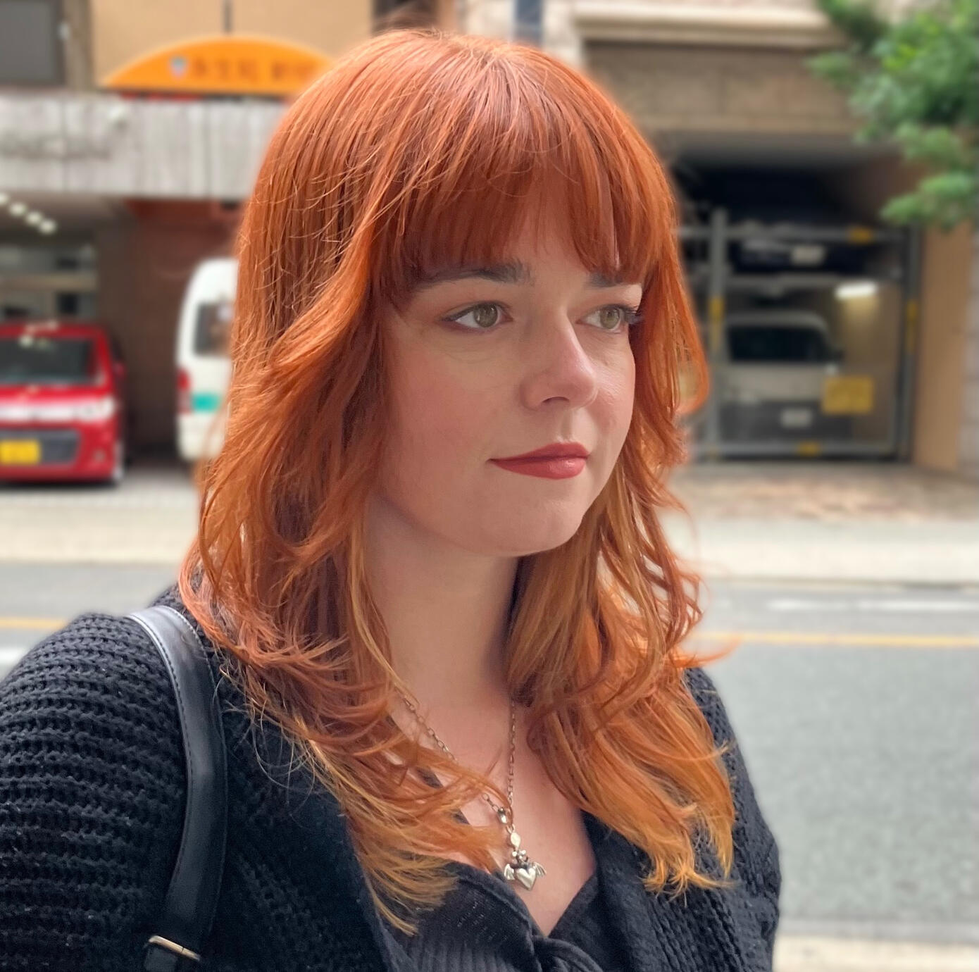 Layer Cut with Bangs